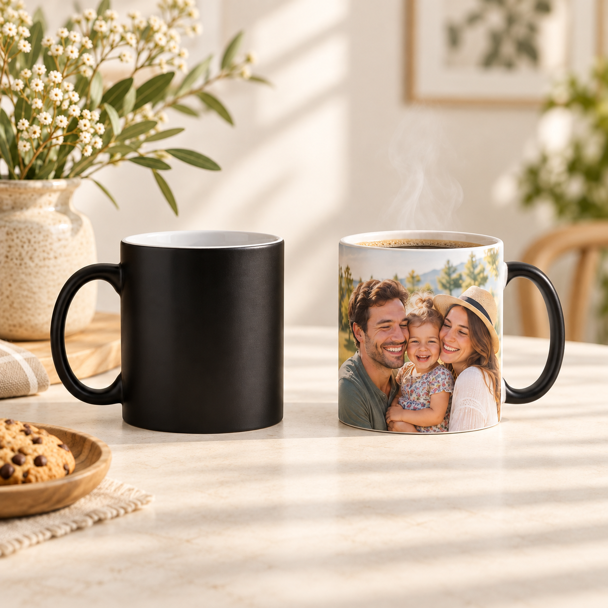 Mug magique — exemple de personnalisation
