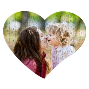 Puzzle photo coeur